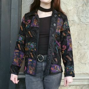 Reversible textured jacket by Coldwater Creek